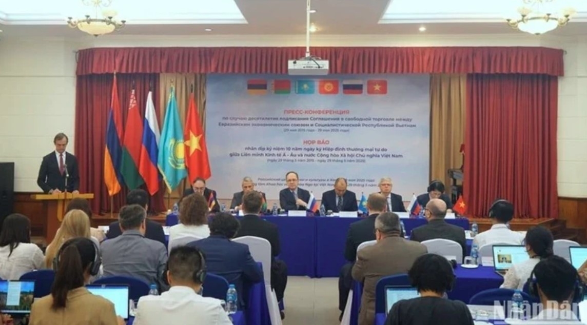 Decade-long partnership: Vietnam, EAEU eye deeper cooperation